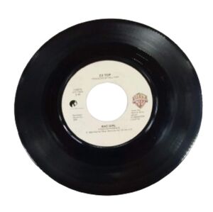 ZZ Top Legs/Bad Girl 45 RPM Vinyl Record